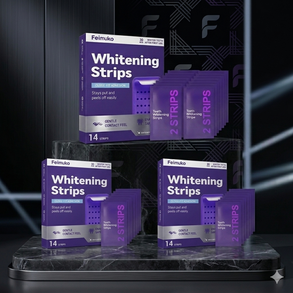 Purple Whitening Strips – 14 Pack